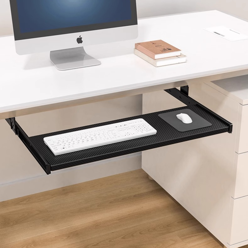 Drawer Slide Pair - Under Desk Keyboard Tray Slide Rail