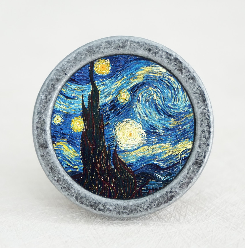 Starry Sky Dresser Knob Art Kn - Unique Furniture Hardware review and price