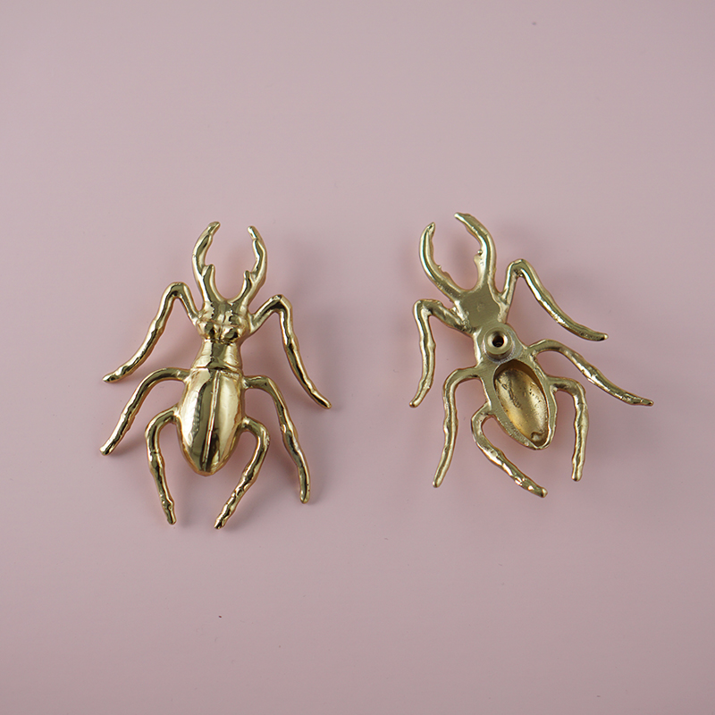 Brass Beetle Drawer Pulls Inse - Unique Furniture Hardware review and price