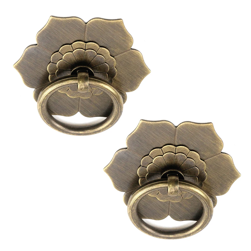 Floral Brass Cabinet Door Knob - Unique Furniture Hardware review and price
