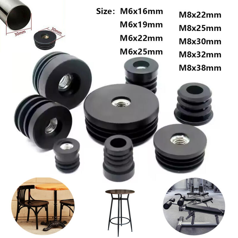 4/8/12PCS Round Nut Hole Plug  - Furniture Leg Set review and price