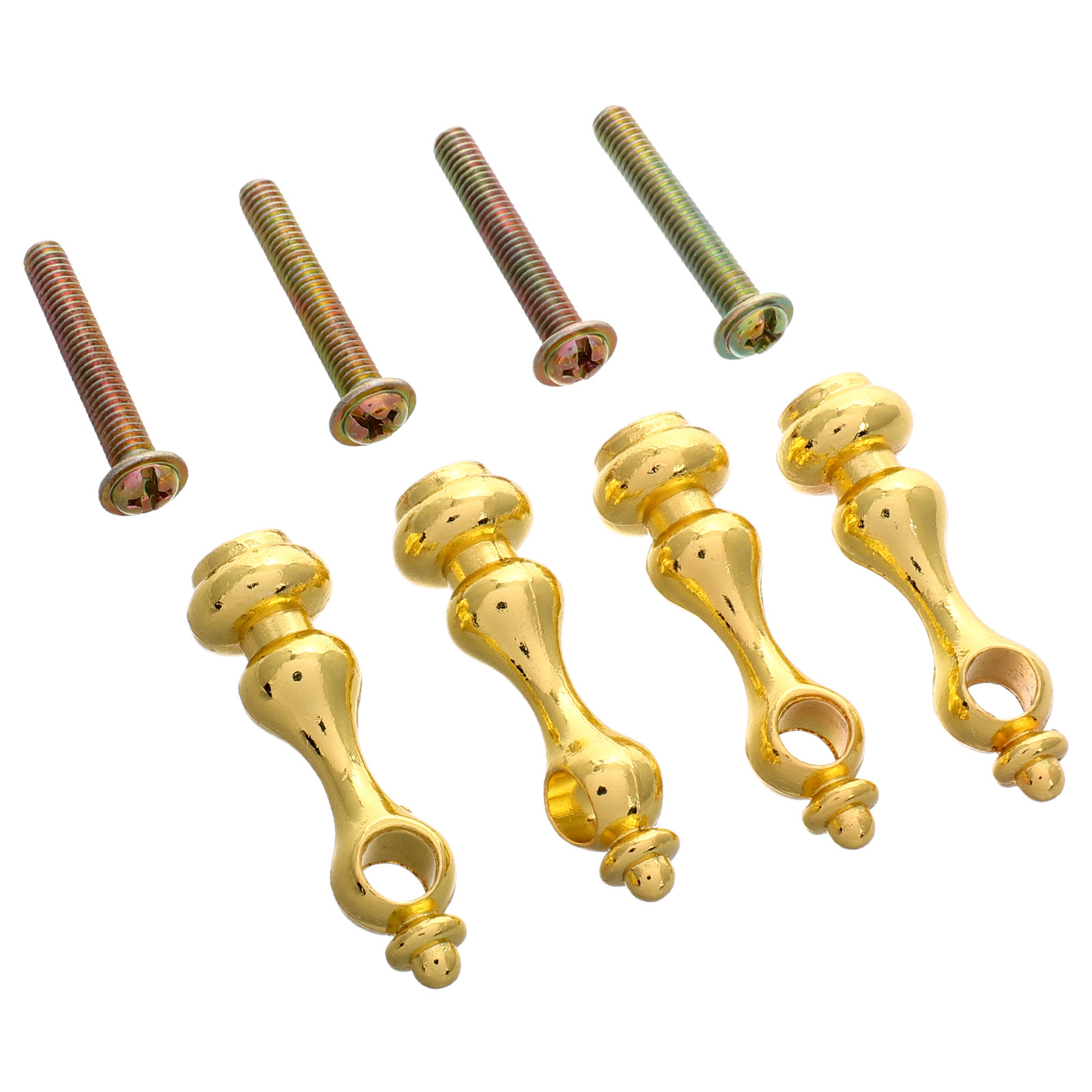 4Pcs Easy Install Metal Spindl - Furniture Rails Hardware review and price