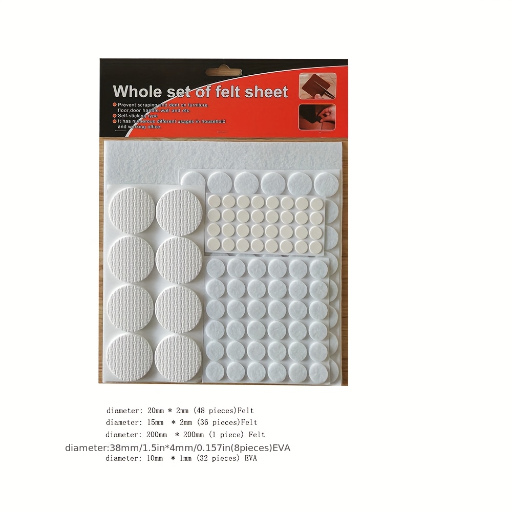 125pcs furniture felt pad set- - Furniture Leg Set review and price