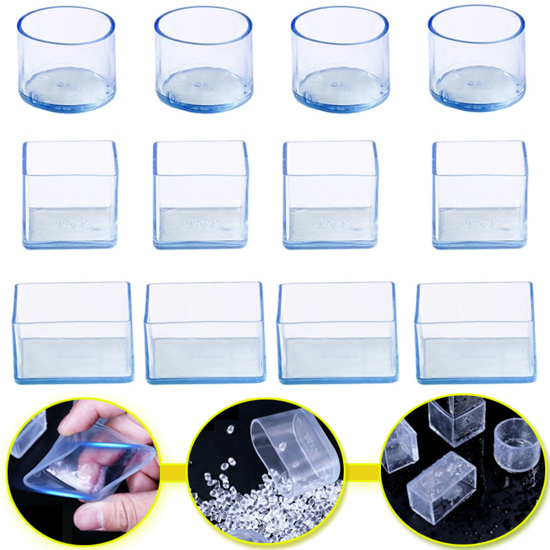 4/8pcs/set Chair Leg Caps Rubb - Furniture Leg Set review and price