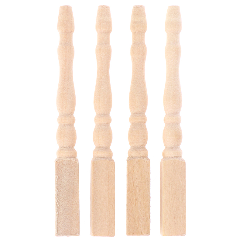 ●4pcs/set 1:12 Dollhouse Minia - Furniture Leg Set review and price