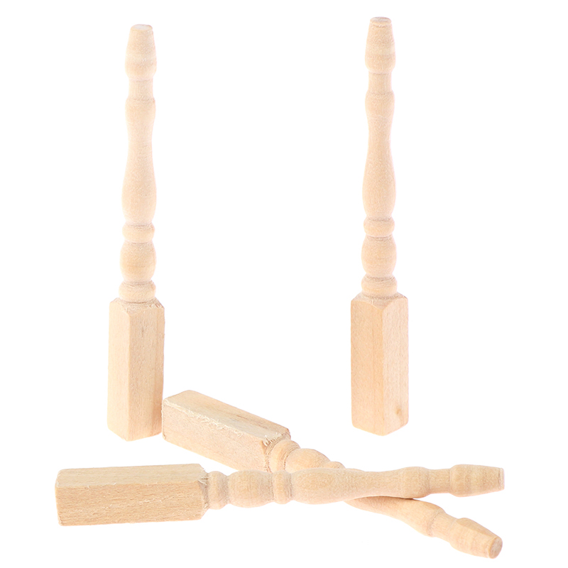●4pcs/set 1:12 Dollhouse Minia - Furniture Leg Set review and price