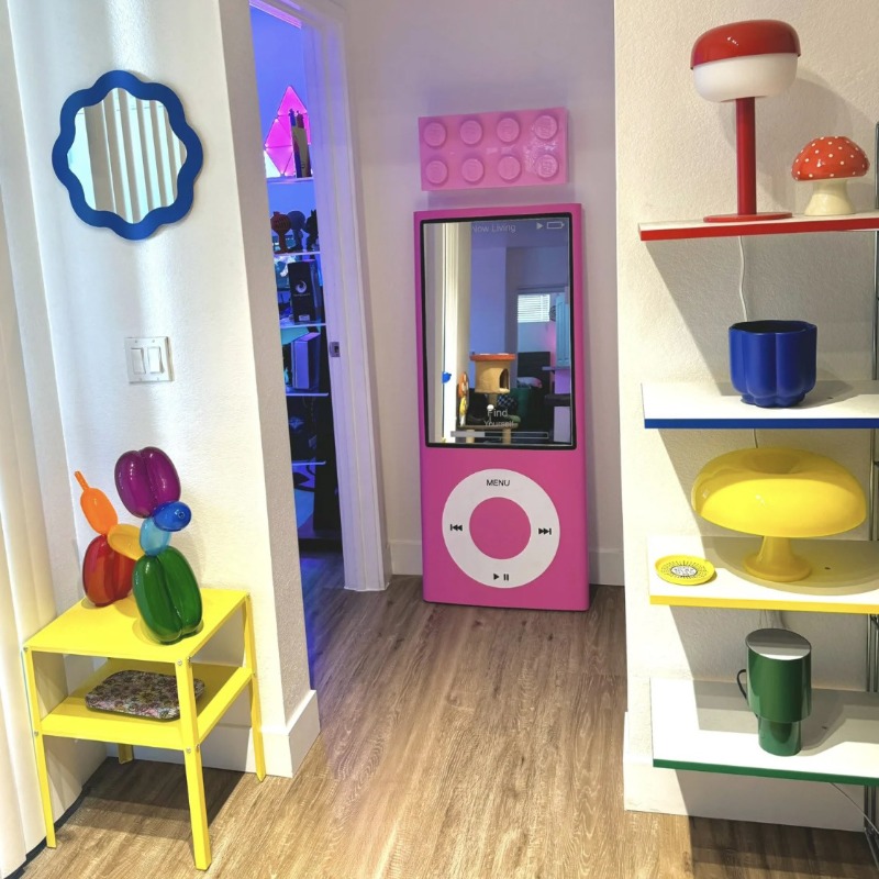 Retro Full-length Mirror Full- - Furniture Hardware Shop review and price