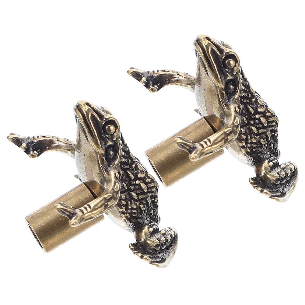 2Pcs Brass Toad Door Handles V - Unique Furniture Hardware review and price