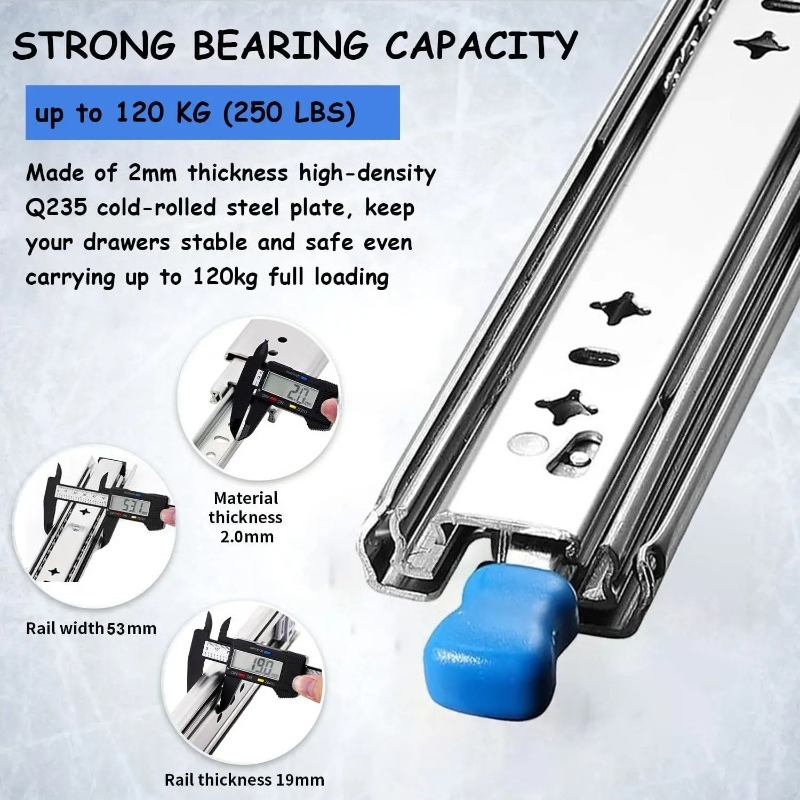 1 Pair Heavy Duty Drawer Slide - Drawer Slide Pair review and price