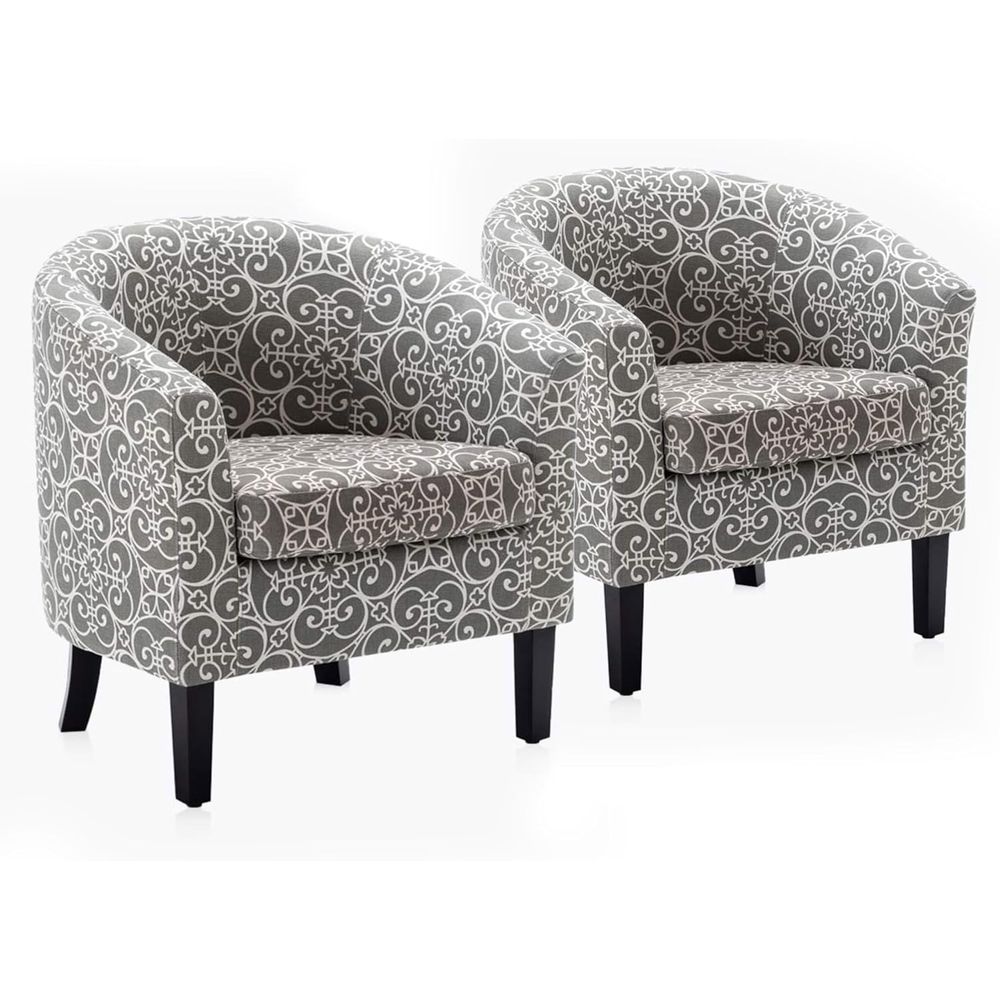 Accent Barrel Chair Set o 2, L - Furniture Leg Set review and price