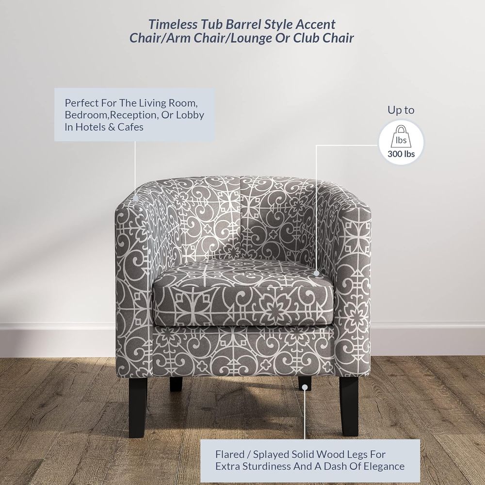 Accent Barrel Chair Set o 2, L - Furniture Leg Set review and price
